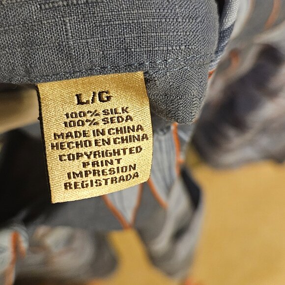 100% Silk Hawaiian shirt - Picture 5 of 5